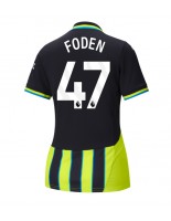 Manchester City Phil Foden #47 Bortedrakt Dame 2024-25 Korte ermer